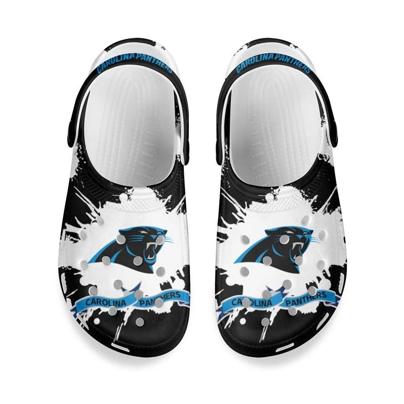 Carolina Panthers Crocs Unisex Clogs Clog Shoes by Crocs