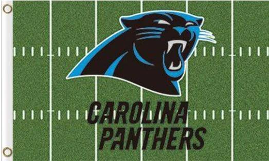 Carolina Panthers Green Flag 3X5 Ft Polyester Banner USA 90x150cm by flagsjustdoit