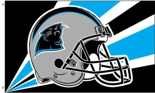 Carolina Panthers Helmet Flag 3X5 Ft Polyester Banner USA 90x150cm by flagsjustdoit