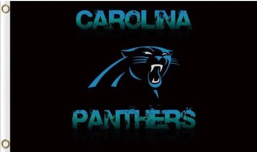 Carolina Panthers Sport Flag 3X5 Ft Polyester Banner USA 90x150cm by flagsjustdoit