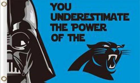 Carolina Panthers Team US Flag 3X5 Ft Polyester Banner USA 90x150cm by flagsjustdoit
