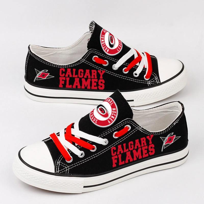 Carolina Hurricanes Low Top Canvas Sport Sneakers Shoes For Men Women Fans by Crocs