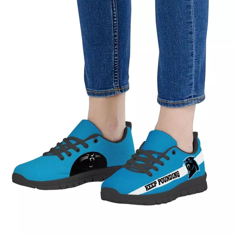 Carolina Panthers Slogan NLF Sneaker Shoes by Crocs
