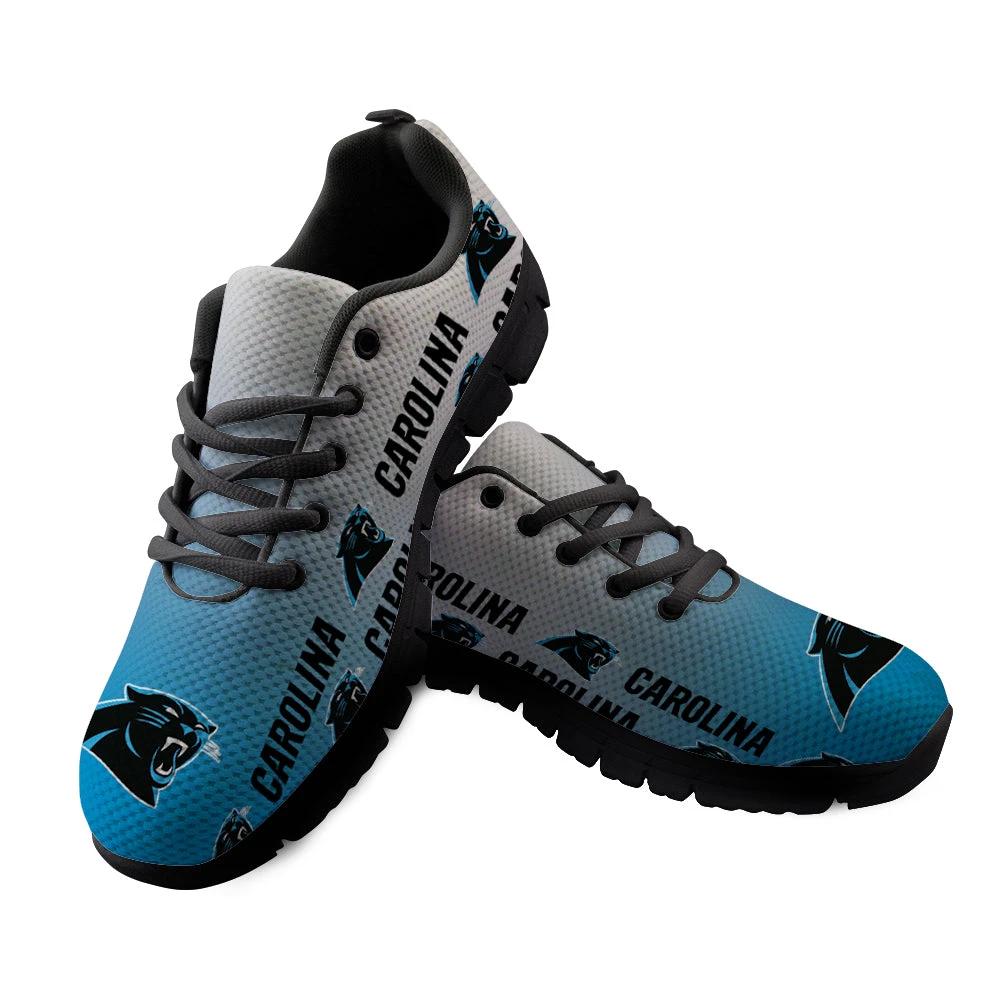 Carolina Panthers Slogan NLF Sneaker Shoes by Crocs
