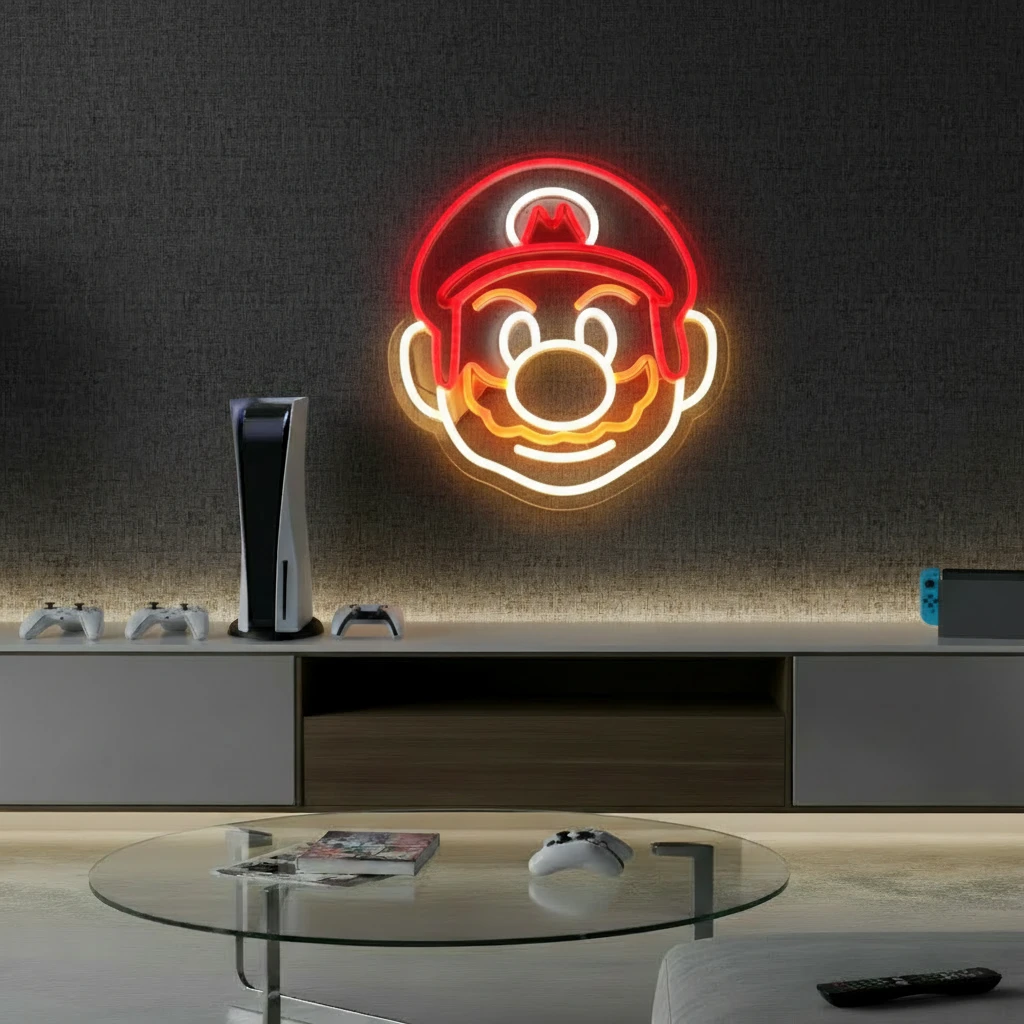 Cartoon Led Neon Sign Kids Room Decor Sign by Neonchics