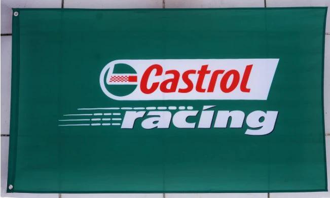Castrol Flag 3X5 Ft Polyester Banner USA 90x150cm by flagsjustdoit