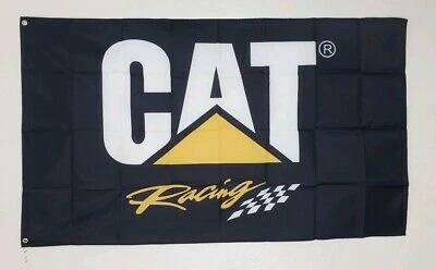 Caterpillar Racing Sport Flag 3X5 Ft Polyester Banner USA 90x150cm by flagsjustdoit