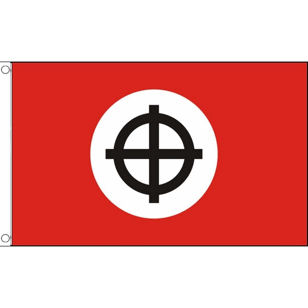 Celtic Cross Flag -3' x 5' 100% polyester-2 Metal Grommets by flagsshop