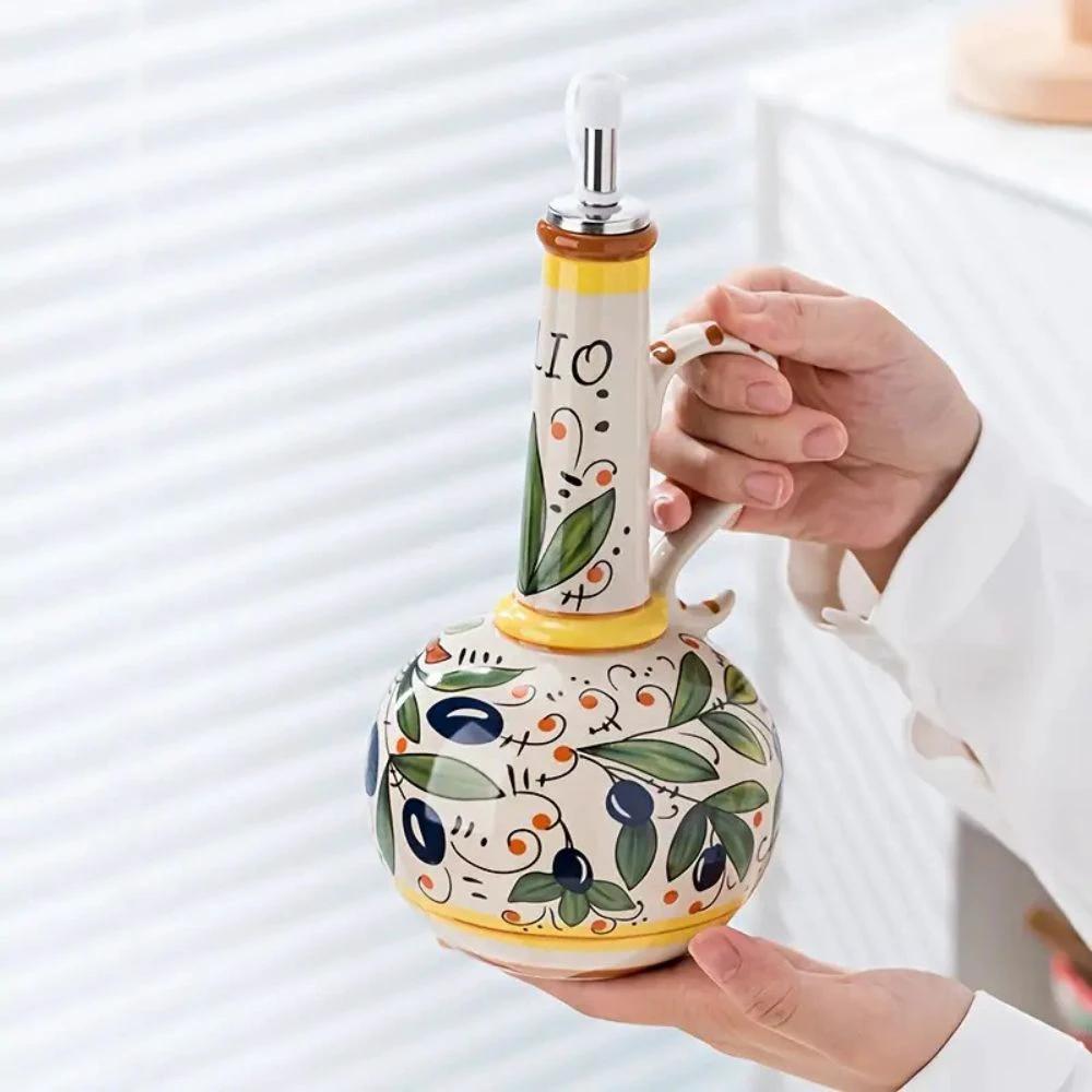 Ceramico Oil Drizzle Dispenser Bottle by Casa & Beyond