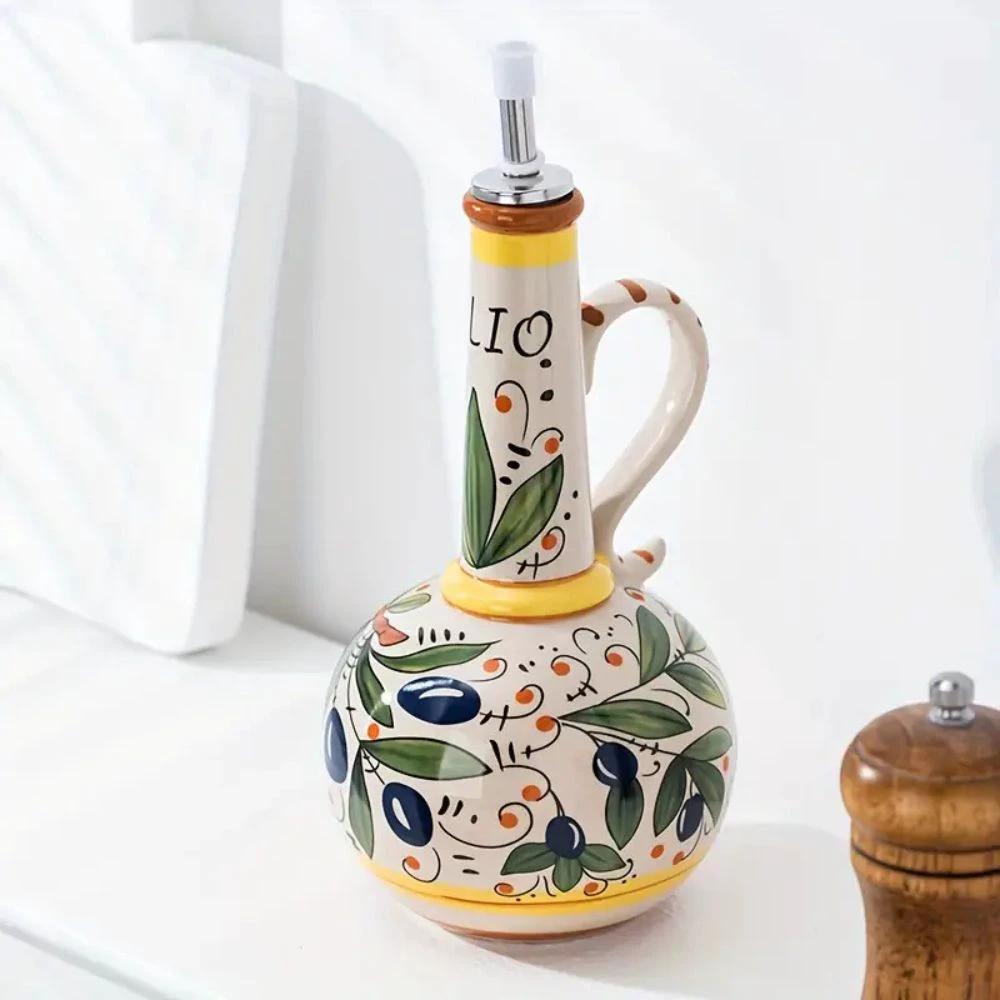 Ceramico Oil Drizzle Dispenser Bottle by Casa & Beyond