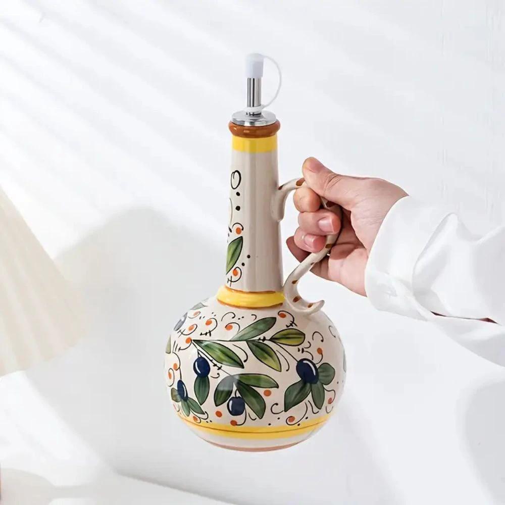 Ceramico Oil Drizzle Dispenser Bottle by Casa & Beyond