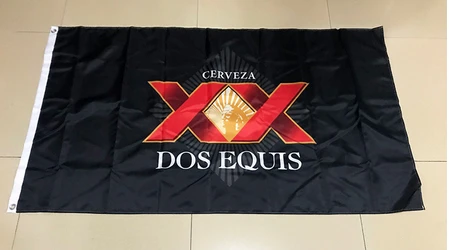 Cerveza Dos Equis XX Beer Flag-3x5ft Banner-100% polyester-2x3ft by flagsshop