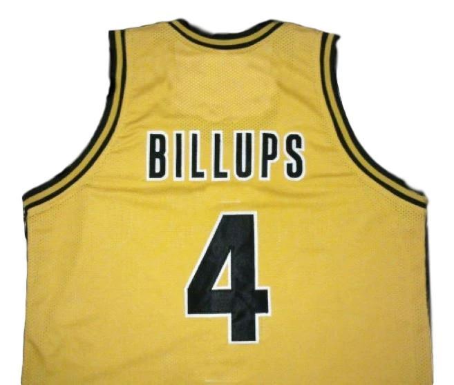 Chancey Billups Jersey #4 College Basketball Sewn Gold by My store basketball