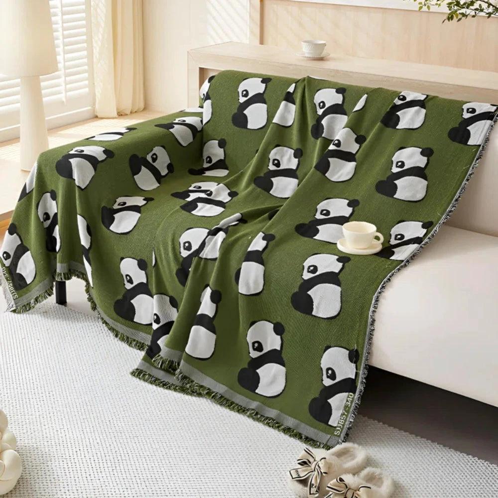 Chantesse Panda Leopard Print Sofa Cover by Casa & Beyond