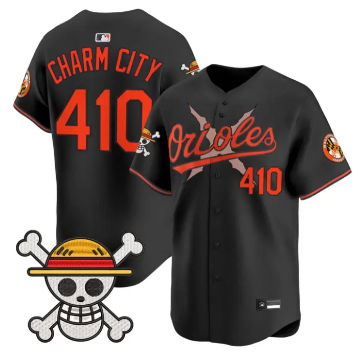 Charm City Jersey #410 Baltimore Orioles One Piece Premier Stitched by My Store