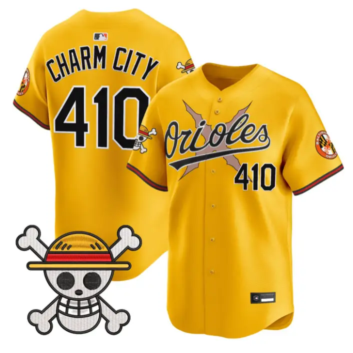 Charm City Jersey #410 Baltimore Orioles One Piece Premier Stitched by My Store
