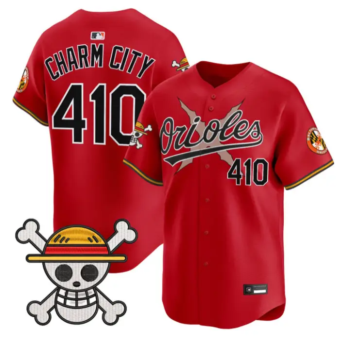 Charm City Jersey #410 Baltimore Orioles One Piece Premier Stitched by My Store