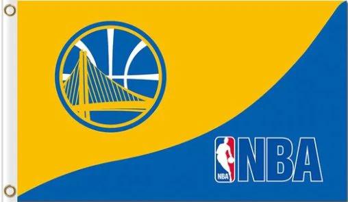 Charming Golden State Warriors Flag 3X5Ft Polyester Banner USA Digital Print by flagsjustdoit