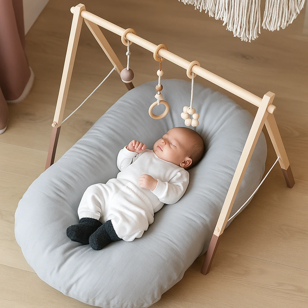CradleCare | Orthopedic Baby Pillow – Flat Head Prevention – Memory Foam – Newborn Support Bowlift by Bowlift