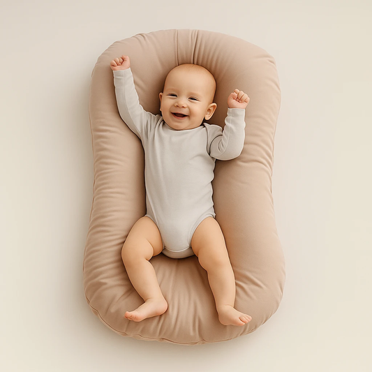 CradleCare | Orthopedic Baby Pillow – Flat Head Prevention – Memory Foam – Newborn Support Bowlift by Bowlift