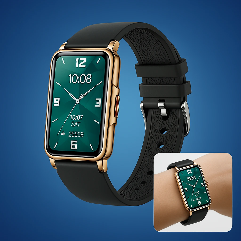 Elegant Smartwatch for Everyday Style | Health Tracking - Durable Design - Seamless All-Day Connectivity Bowlift by Bowlift