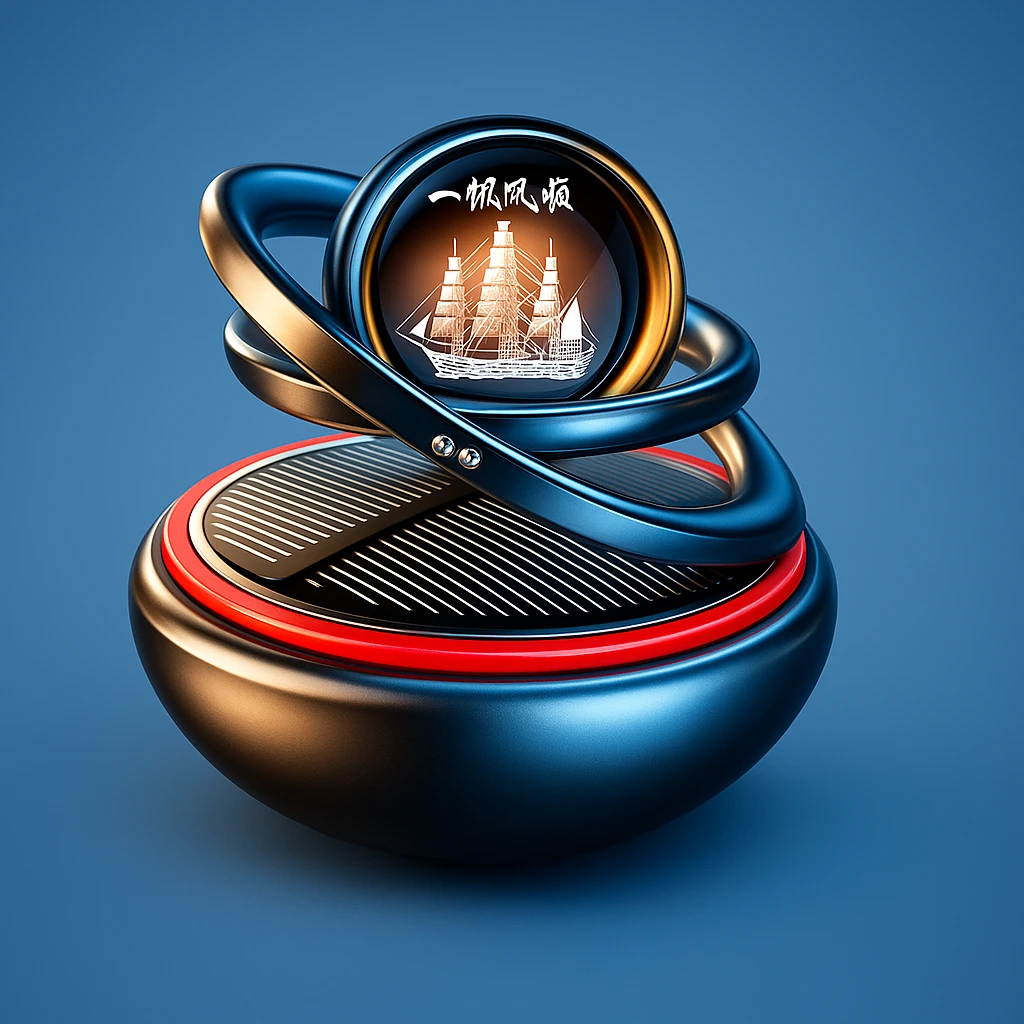 EcoFresh | Solar Car Air Freshener – Odour Elimination – Continuous Fragrance – Stylish Dashboard Design – No Batteries Needed Bowlift by Bowlift