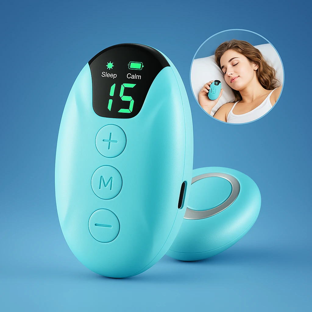 DreamEase Handheld Sleep Aid Device | for Relaxation - Stress and Anxiety Relief - Insomnia Aid Device Bowlift by Bowlift