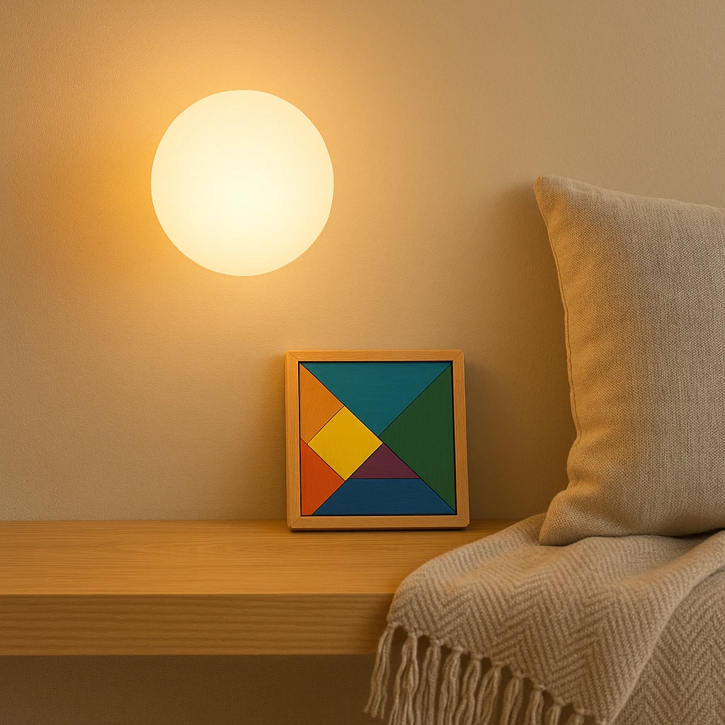 LumaGlow – Modern Wall Light with Matte Glass Shade and Elegant Base Bowlift by Bowlift