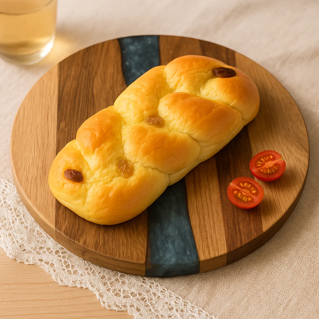 Round cutting board made of acacia wood – Versatile kitchen board for steak, snacks, and more Bowlift by Bowlift