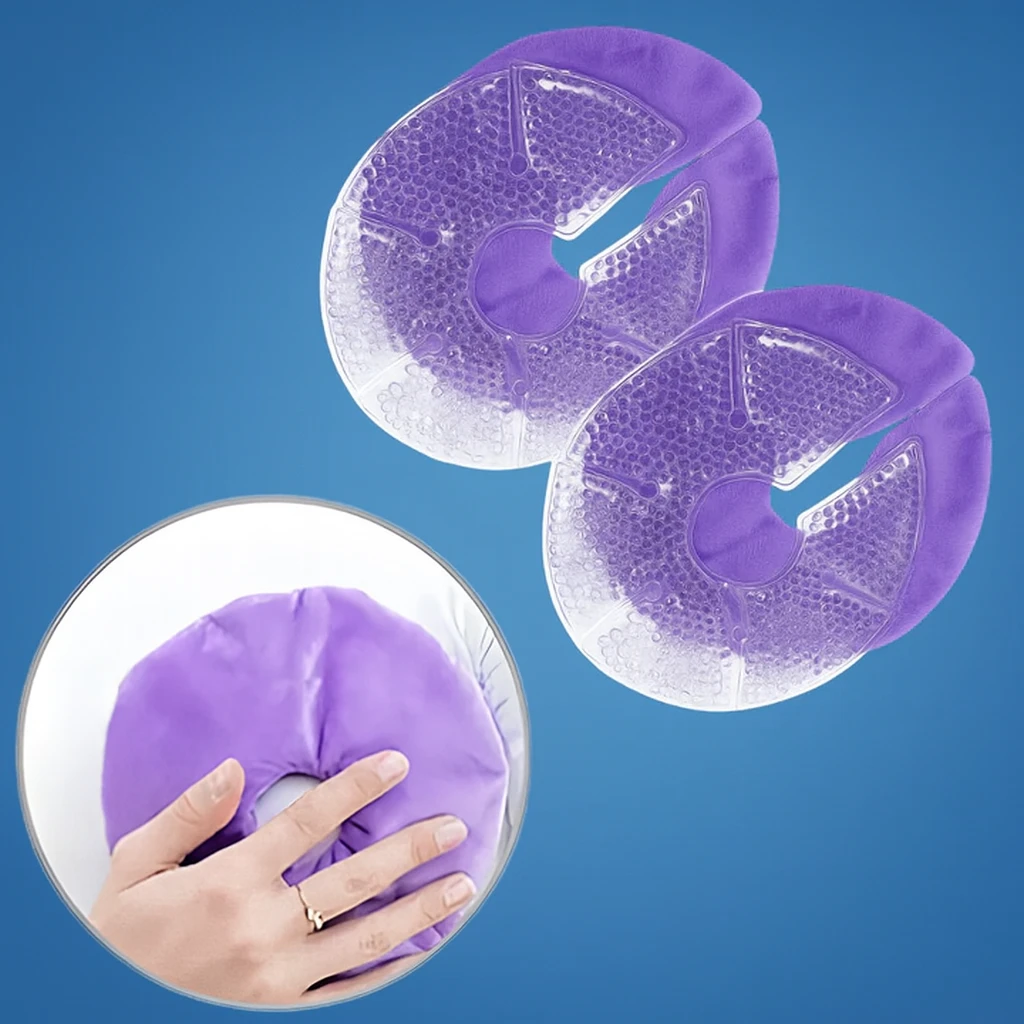 Engorgement Relief – Hot & Cold Contoured Gel Design – Comfort & Pain Relief for Nursing Mums Bowlift by Bowlift