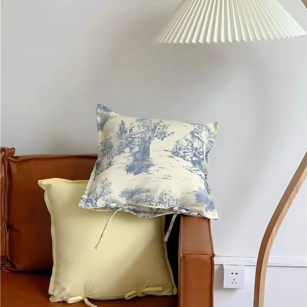 Chateau Vintage Print Cushion Cover by Casa & Beyond