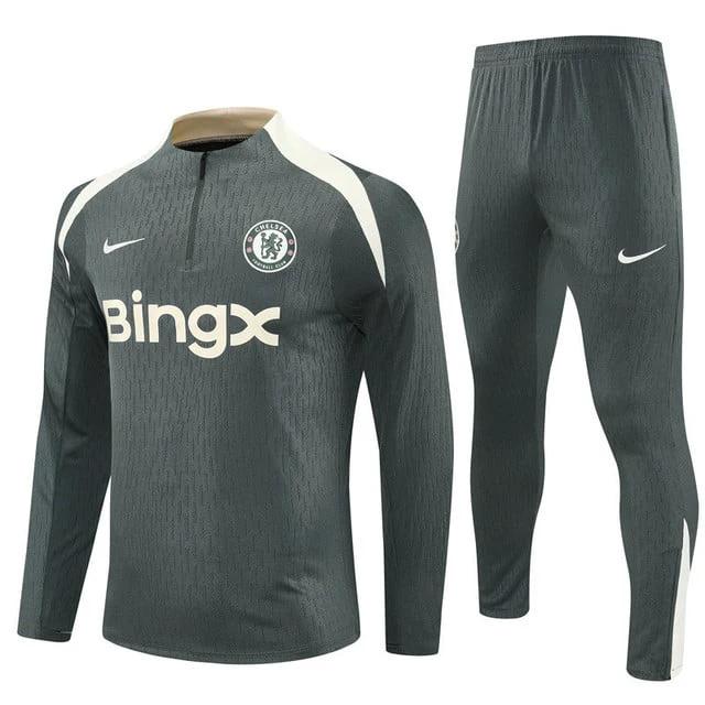 Chelsea 2025-26 Soccer Training Set – Sleek Graphite by Soccer Jersey