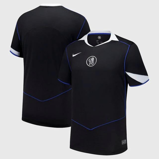 Chelsea 2025-26 Third Match Jersey – Black by Soccer Jersey