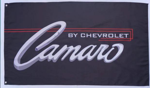 Chevrolet Camaro Flag 3X5 Ft Polyester Banner USA 90x150cm by flagsjustdoit