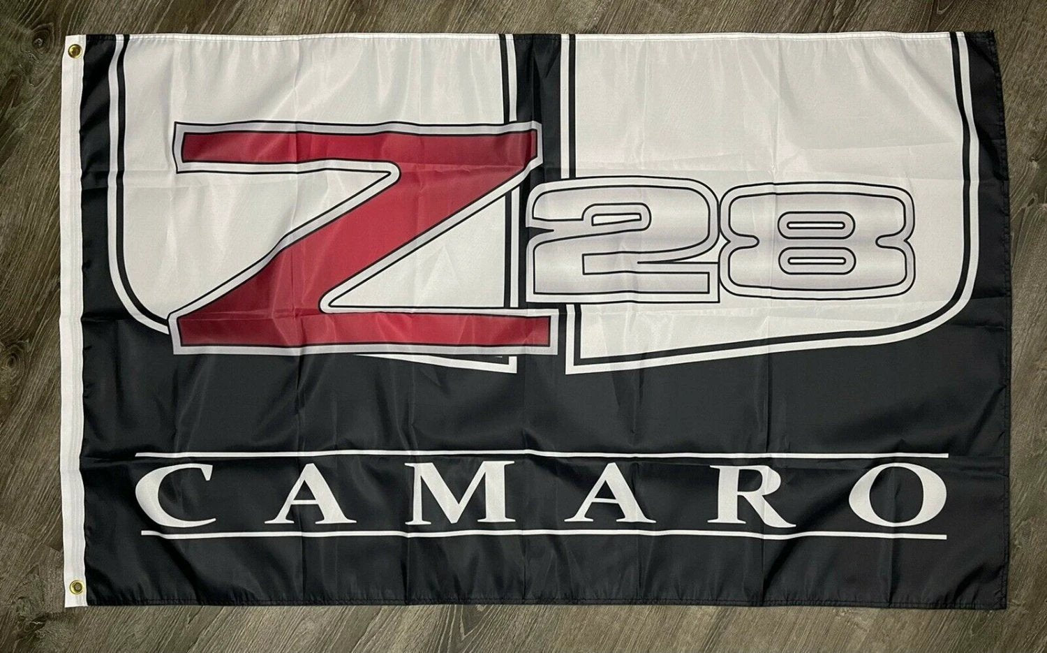 Chevrolet Camaro Z28 3x5 ft Flag Banner Garage Man-Cave Chevy Racing Car Club by flagsjustdoit