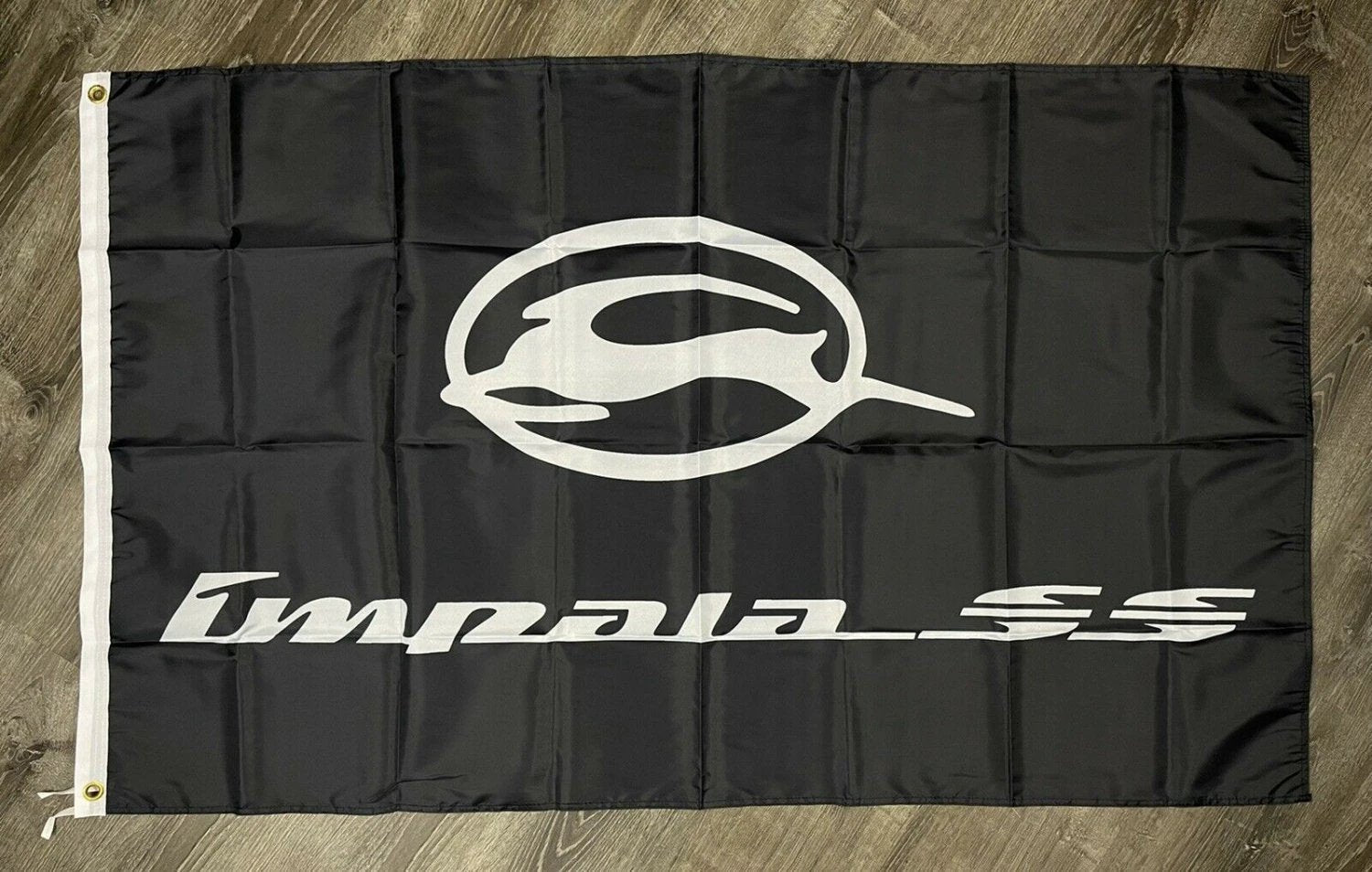 Chevrolet Chevy Impala SS Flag 3x5 ft Racing Red Banner Man-Cave Garage Club by flagsjustdoit