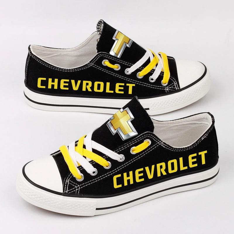 Chevrolet Canvas Sneakers Shoes For Men Women Fans by Crocs