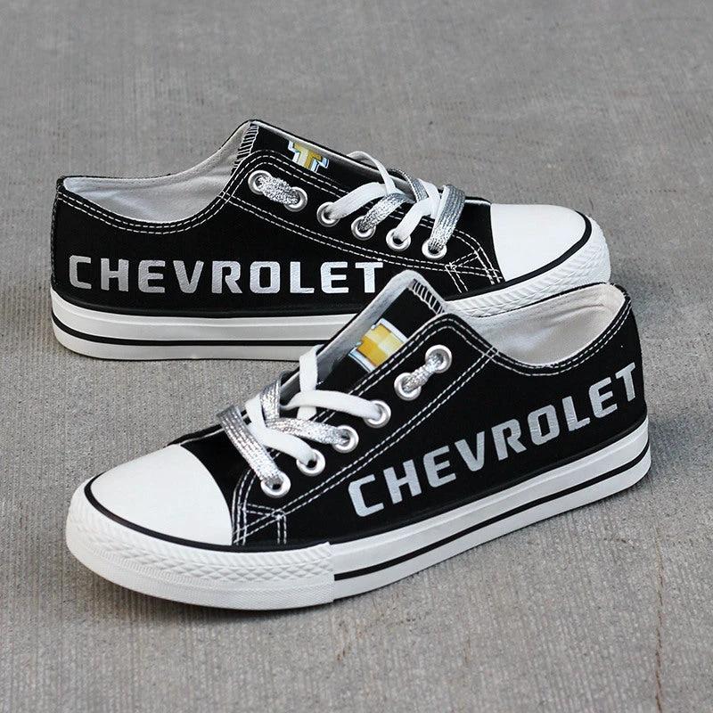 Chevrolet Canvas Sneakers Shoes For Men Women Fans by Crocs