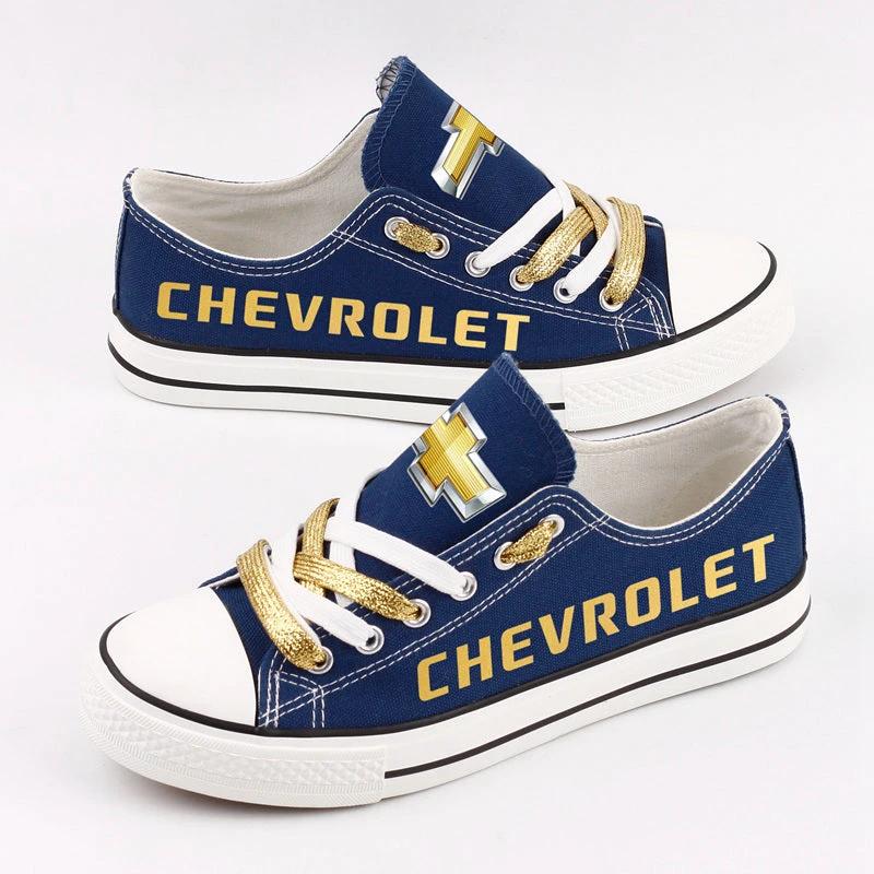 Chevrolet Canvas Sneakers Shoes For Men Women Fans by Crocs
