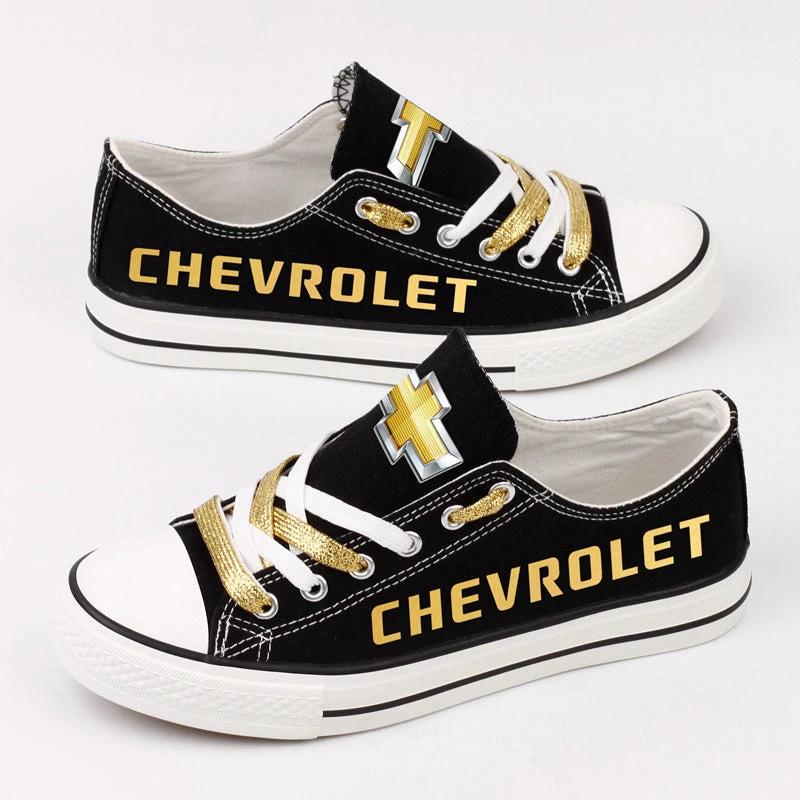 Chevrolet Canvas Sneakers Shoes For Men Women Fans by Crocs