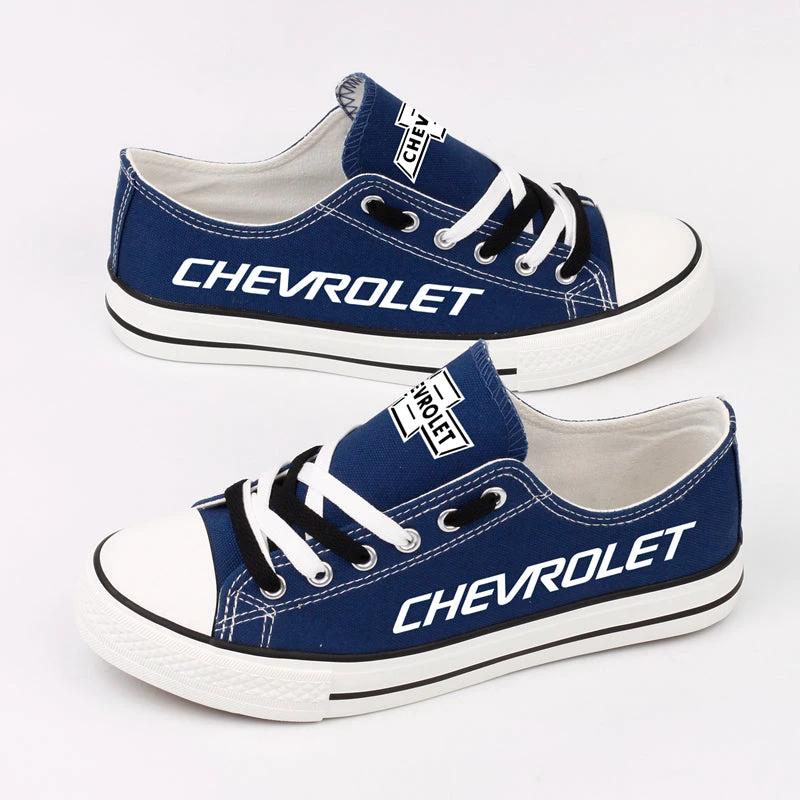 Chevrolet Canvas Sneakers Shoes For Men Women Fans by Crocs