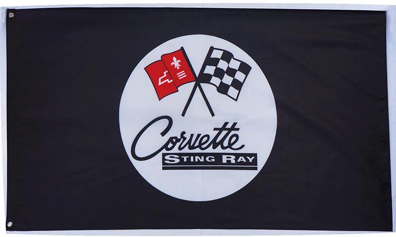 Chevrolet Corvette Flag-3x5ft Checkered Banner-100% polyester Corvette by flagsshop
