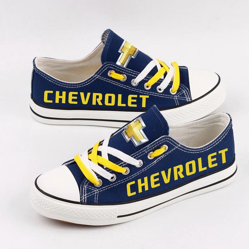 Chevrolet Canvas Sneakers Shoes For Men Women Fans by Crocs