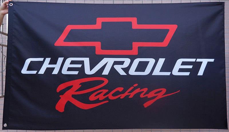 Chevrolet flag-3x5FT Chevy Racing Banner-100% polyester by flagsshop