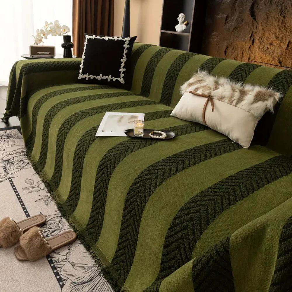 Chevron Echo Line Sofa Cover by Casa & Beyond