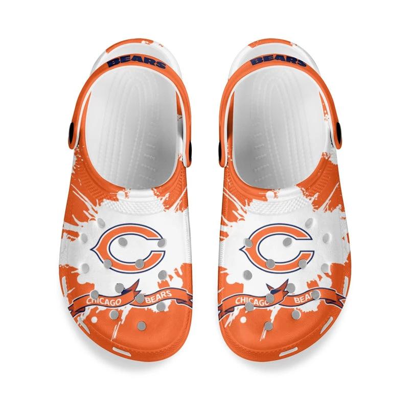 Chicago Bears Crocs Unisex Clogs Clog Shoes by Crocs
