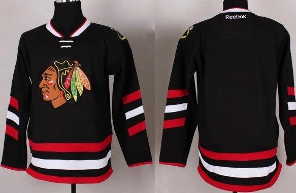 Chicago Blackhawks Customized 2014 Black Jersey by Hockey David
