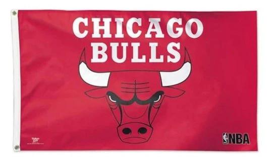 Chicago Bulls Custom Flag 3X5Ft Polyester Banner USA Digital Print by flagsjustdoit