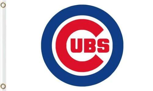 Chicago Cub Baseball Club Flag 3X5Ft Banner USA Polyester with Brass Grommets - 10 by flagsjustdoit