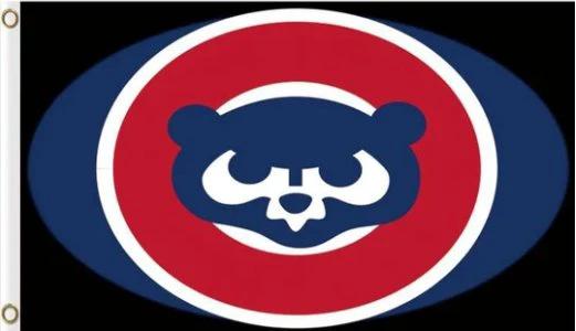 Chicago Cub Baseball Club Flag 3X5Ft Banner USA Polyester with Brass Grommets - 13 by flagsjustdoit